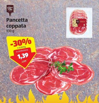 ALDI IL Tagliere del Re Pancetta coppata 100g offerta