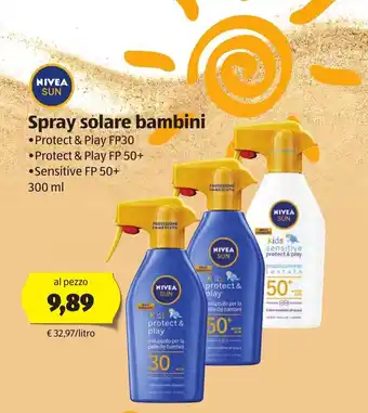 Nivea Sun Spray solare bambini 300ml