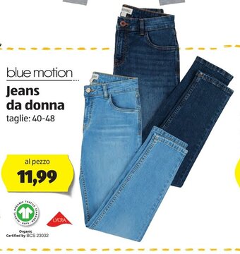 ALDI Blue Motion Jeans da donna offerta