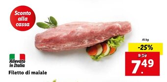 Lidl Filetto di maiale offerta