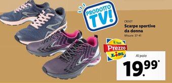 Lidl Crivit Scarpe sportive da donna 37-41 offerta