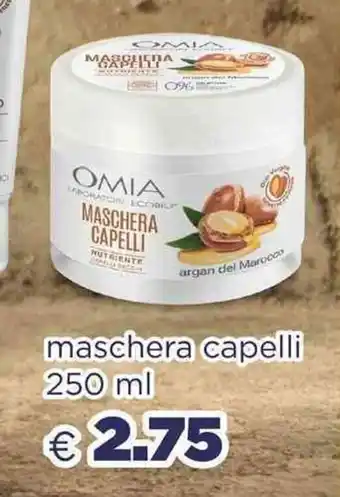 Acqua & Sapone Omia maschera capelli 250ml offerta