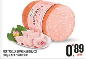 Despar Mortadella Suprema Fiorucci Con/ Senza Pistacchio offerta