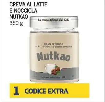 Iper Tosano Crema Al Latte E Nocciola Nutkao 350 g offerta