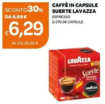 Ekom Lavazza Caffè in Capsule Suerte G 270 offerta