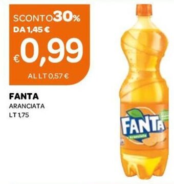 Ekom Fanta Aranciata LT 1,75 offerta