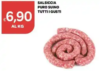 Ekom Salsiccia Puro Suino Tutti I Gusti offerta