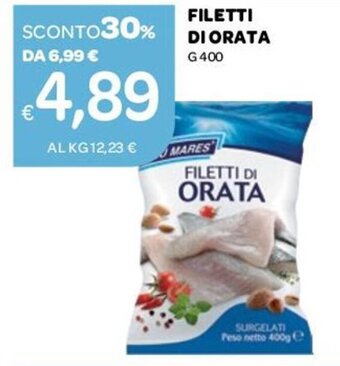 Ekom Filetti di Orata G 400 offerta