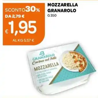 Ekom Granarolo Mozzarella G 350 offerta
