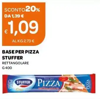 Ekom Stuffer Base per Pizza G 400 offerta