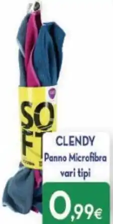 Proshop Clendy Panno Microfibra vari tipi offerta