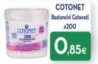 Cotonet Bastoncini Cotonati x200