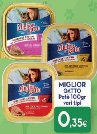 Proshop Miglior Gatto Patè 100gr vari tipi offerta