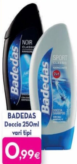 Proshop Badedas Doccia 250ml vari tipi offerta