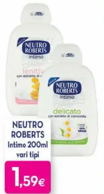 Proshop Neutro Roberts Detergente Intimo 200ml vari tipi offerta