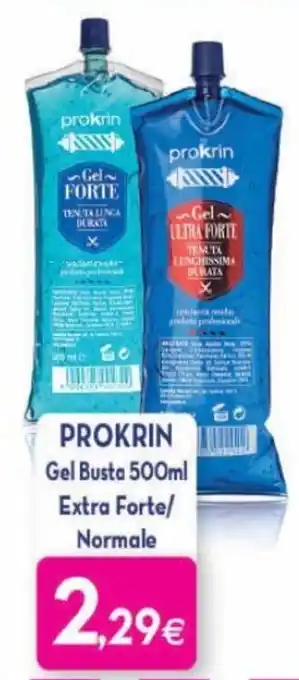 Proshop Prokrin Gel Busta 500ml Extra Forte/ Normale offerta