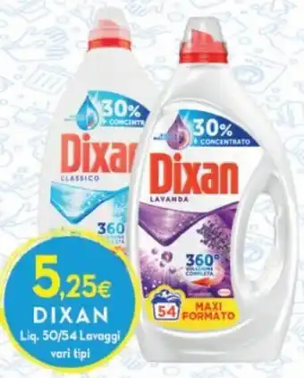Proshop Dixan Liq. 50/54 Lavaggi vari tipi offerta