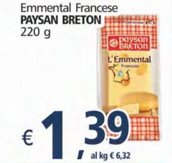 Paysan Breton Emmental Francese 220g
