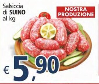 Alter Discount Salsiccia Di Suino offerta