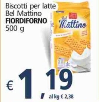 Alter Discount Fiordiforno Biscotti per latte Bel Mattino 500g offerta