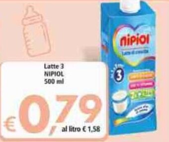 Alter Discount Nipiol Latte 3 500 ml offerta