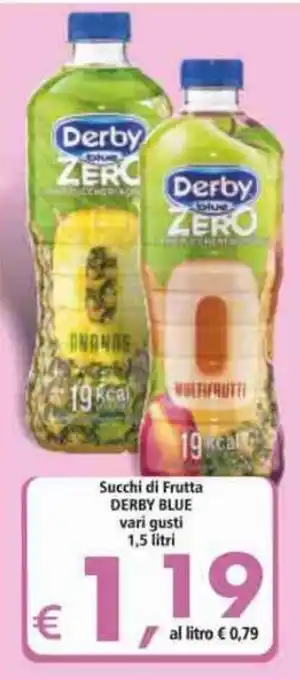 Derby Blue Succhi di Frutta vari gusti 1,5 litri