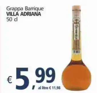 Villa Adriana Grappa Barrique 50 cl