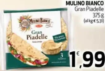 Ipercoop Mulino Bianco Gran Piadelle 375 g offerta