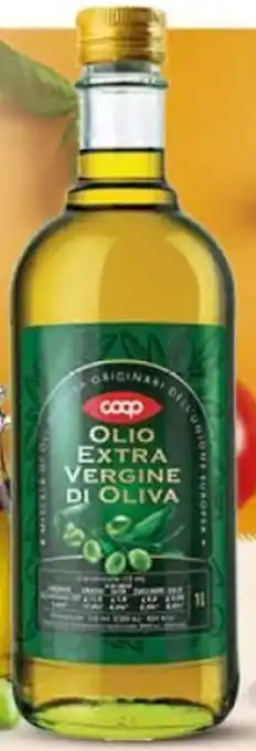 Ipercoop Coop Olio extravergine di Oliva Mediterraneo 1 lt offerta