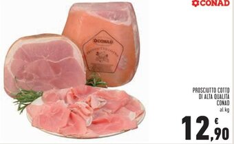 Conad Superstore Conad Prosciutto Cotto Di Alta Qualità offerta