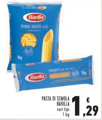 Conad Superstore Barilla Pasta Di Semola 1kg offerta