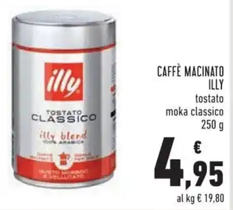 Conad Superstore Illy Caffè Macinato 250g offerta
