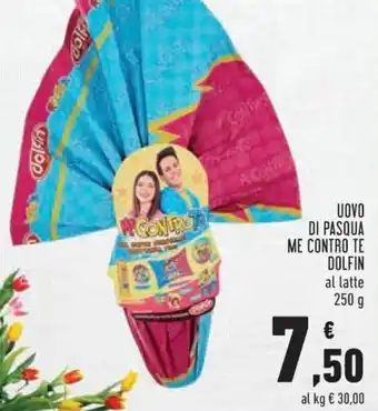 Conad Superstore Dolfin Uovo Di Pasqua Me Contro Te 250g offerta