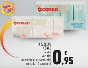 Conad Superstore Conad Fazzoletti offerta