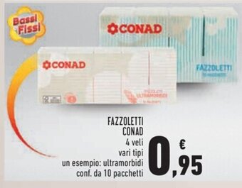 Conad Conad Fazzoletti offerta