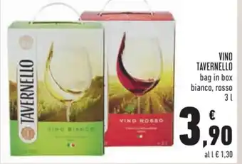 Conad Tavernello Vino 3 L offerta