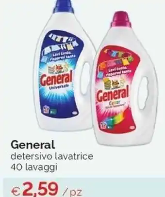 Prodet General detersivo lavatrice 40 lavaggi offerta