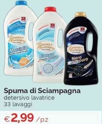 Prodet Spuma di Sciampagna detersivo lavatrice 33 lavaggi offerta