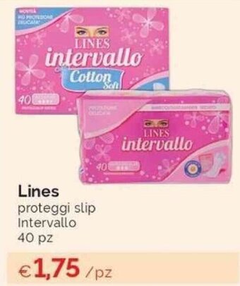 Lines proteggi slip intervallo 40 pz