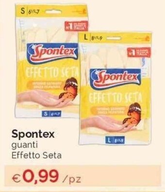Prodet Spontex guanti Effetto Seta offerta