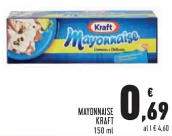 Conad Kraft Mayonnaise 150ml offerta