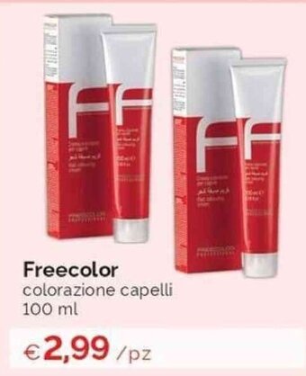 Prodet Freecolor colorazione capelli 100 ml offerta