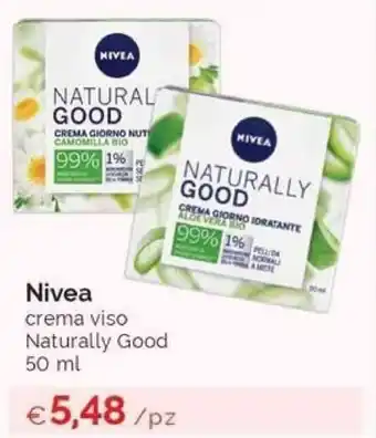 Prodet Nivea crema viso Naturally Good 50 ml offerta