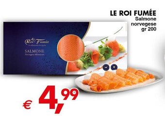 Mercati Alimentari Le Roi Fumée Salmone norvegese gr 200 offerta