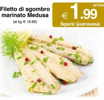 Sì con te Superstore Filetto di sgombro marinato Medusa offerta