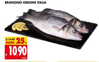 Tigros Branzino Origine Italia offerta