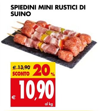 Tigros Spiedini Mini Rustici Di Suino offerta