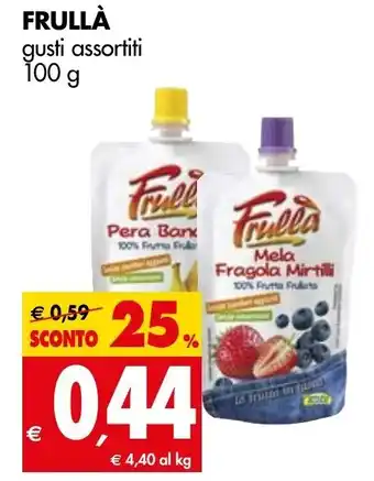 Frulla Gusti Assortiti 100g
