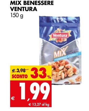 Tigros Mix Benessere Ventura 150g offerta
