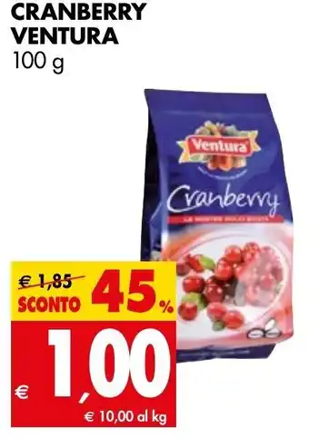 Tigros Cranberry Ventura 100g offerta